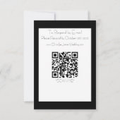 Luna Maan Fases RSVP Kaartje (Achterkant)