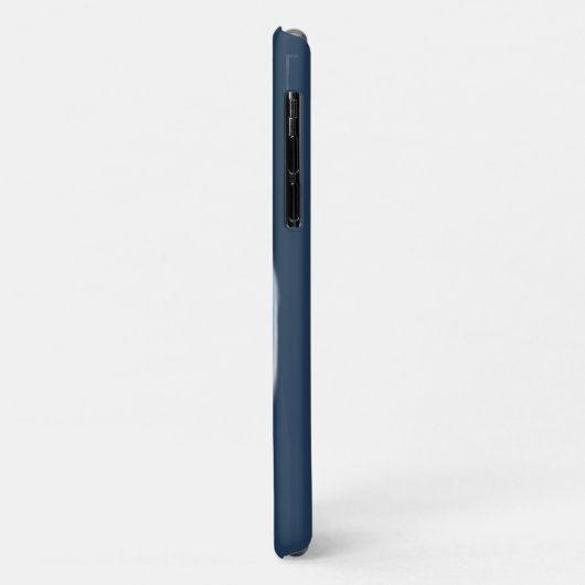 Luna-maanvlinder Case-Mate iPhone Case (Achterkant/links)