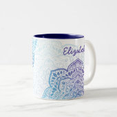 Luna Mandala 11 oz. Persoonlijke mok (Voorkant rechts)