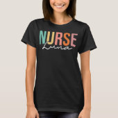 Luna Medical Stethoscope Doctor Nurse Custom Name T-shirt (Voorkant)
