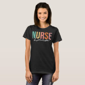 Luna Medical Stethoscope Doctor Nurse Custom Name T-shirt (Voorkant volledig)