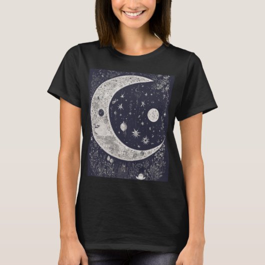 Luna Mística "Halloven"  T-shirt (Voorkant)