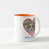 Luna-mok Tweekleurige Koffiemok (Voorkant rechts)