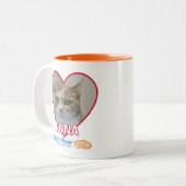 Luna-mok Tweekleurige Koffiemok (Voorkant links)