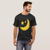 Luna Moon Face Tarot Astrology T-shirt (Voorkant volledig)