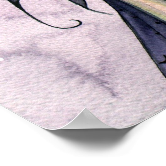 Luna Moon Fairy Poster Print door Molly Harrison (Hoek)