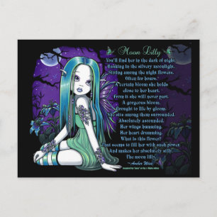 Luna Moon Lilly Myka Jelina Fairy Poem Briefkaart