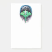 Luna Moon Moth Post-it® Notes (Voorkant)