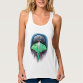 Luna Moon Moth Tanktop (Voorkant)