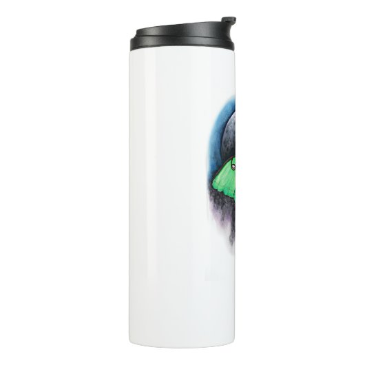Luna Moon Moth Thermosbeker (Gedraaid links)