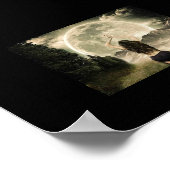 Luna Moon-poster Poster (Hoek)