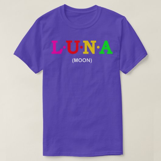 Luna Moon T-shirt (Design voorkant)