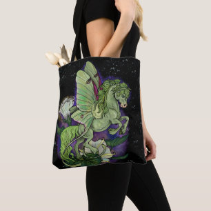 Luna Moonduster Moth Fairy Horse Canvas tas