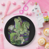 Luna Moonduster Moth Fairy Horse Paper Borden Papieren Bordje (Feest)