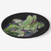 Luna Moonduster Moth Fairy Horse Paper Borden Papieren Bordje (Gekanteld)