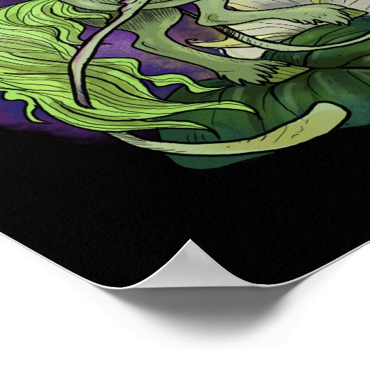 Luna Moonduster Moth Fairy Horse Poster (Hoek)