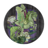 Luna Moonduster Moth Fairy Horse Snijplank (Voorkant)