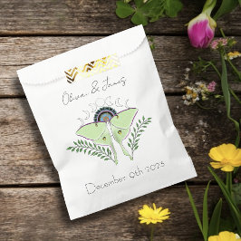 Luna mot maan fasen bruiloft bedankzakje