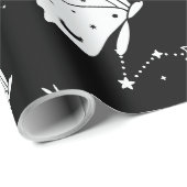 Luna mot vlinder patroon cadeaupapier (Rol Hoek)