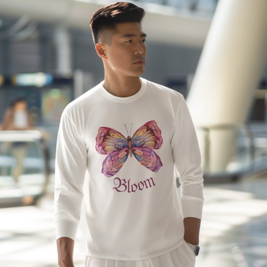 Luna Moth, Bloemmot T-shirt