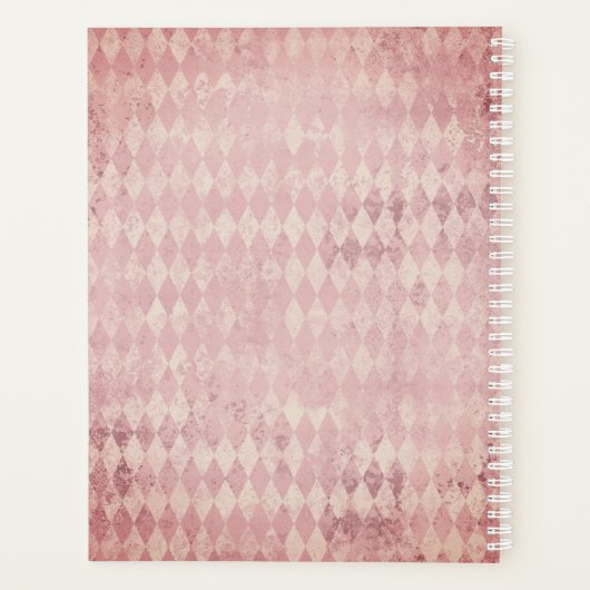 Luna Moth Bouquet Custom Planner (Achterkant)