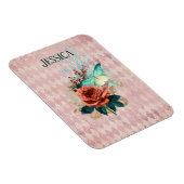  Luna Moth Bouquet gepersonaliseerd Magneet (Rechterzijde)