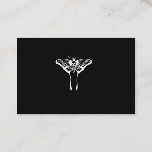 Luna Moth business card Visitekaartje (Voorkant)