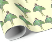 Luna Moth Cadeaupapier (Rol Hoek)