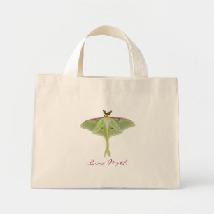 Luna Moth Canvas tas