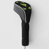 Luna Moth cartoon illustratie Golfheadcover (Schuin)