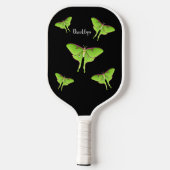 Luna Moth cartoon illustratie Pickleball Paddle (Achterkant)