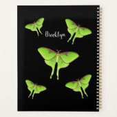 Luna Moth cartoon illustratie Planner (Achterkant)