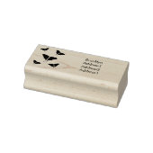 Luna Moth cartoon illustratie Rubberstempel (Stempel)