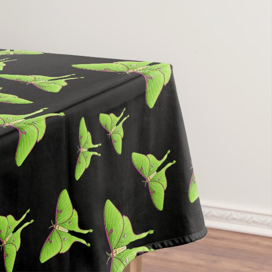 Luna Moth cartoon illustratie Tafelkleed (Voorbeeld)