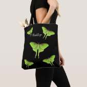 Luna Moth cartoon illustration Tote Bag (Dichtbij)