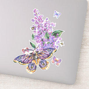 Luna Moth, Cottagecore Sticker