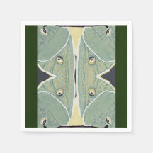 Luna Moth digitaal schilderij