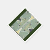 Luna Moth digitaal schilderij Servet (Hoek)