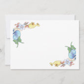 Luna Moth en Orchids 5 x 7 Wedding Invitation Kaart (Voorkant)