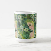 Luna moth fairy art van Renee Lavoie Koffiemok (Center)