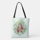 Luna moth fairy art van Renee Lavoie Tote Bag (Achterkant)