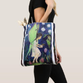 Luna Moth Fairy Bee Maureen Girard Tote Bag (Dichtbij)
