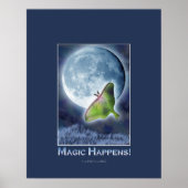 LUNA MOTH FANTASY & INSPIREREND POSTER (Voorkant)
