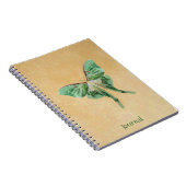 Luna Moth Garden Journal-laptop Notitieboek (Rechterzijde)