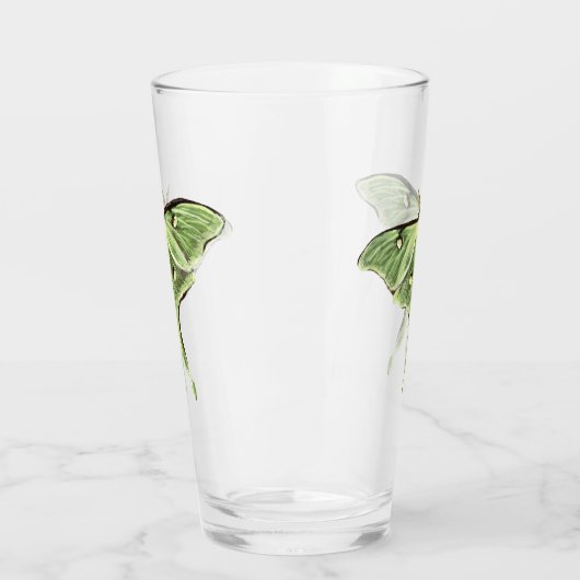 Luna Moth Glass Tumbler (Links)