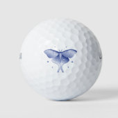 Luna Moth Golf Balls Golfballen (Voorkant)