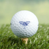 Luna Moth Golf Balls Golfballen (Insitu Shirt)