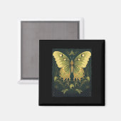 Luna Moth Halloween Magneet (Voorkant / Achterkant)