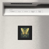 Luna Moth Halloween Magneet (Insitu (Vaatwasser))