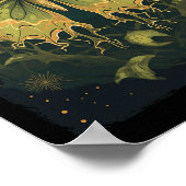 Luna Moth Halloween Poster (Hoek)